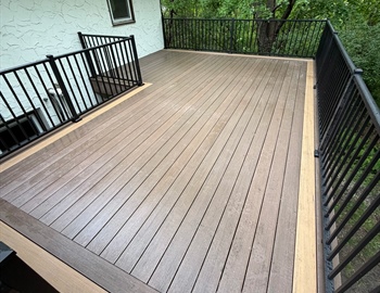 Ramsey Custom Deck & Hardscape Installation Project