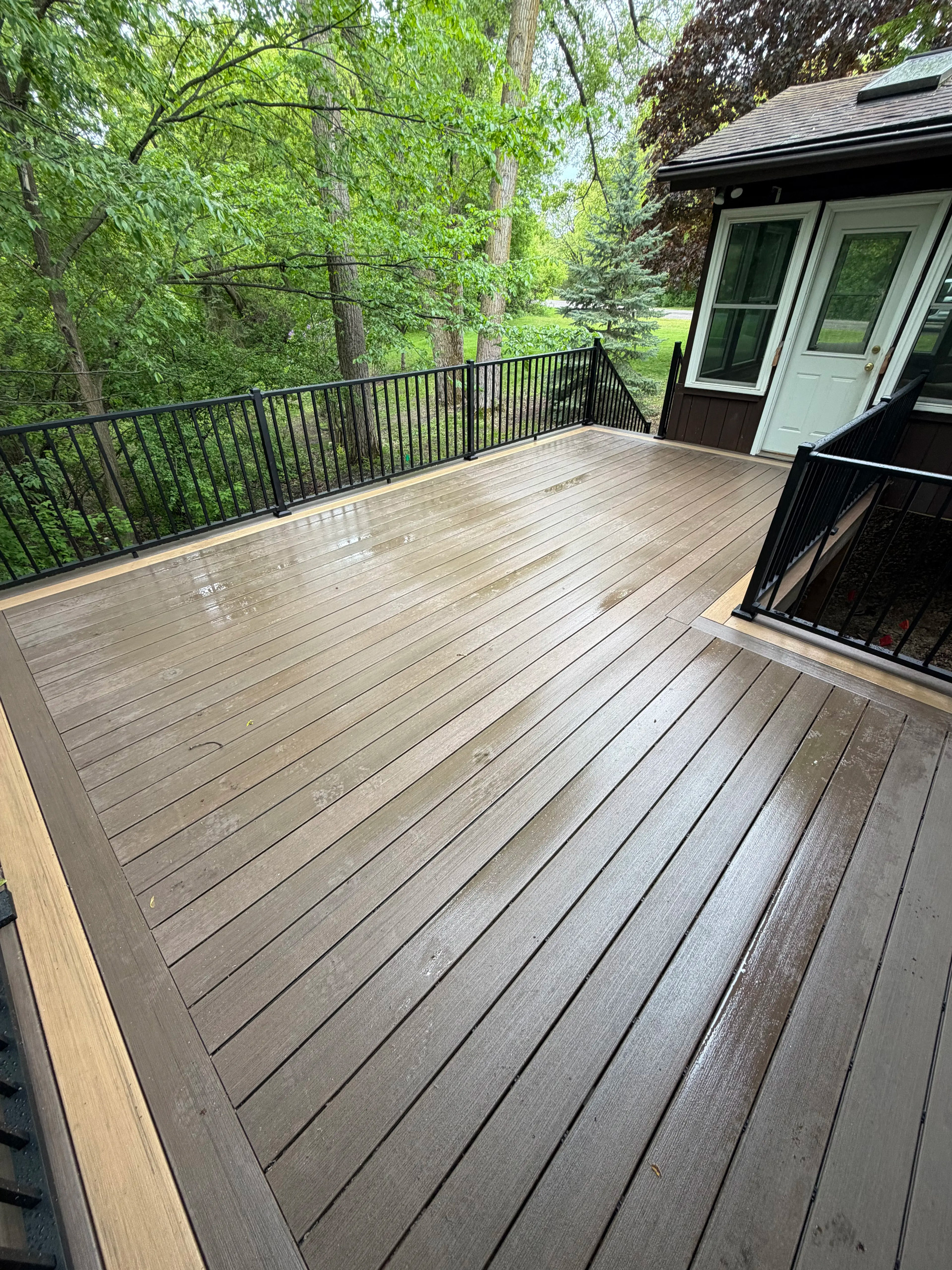 Ramsey Custom Deck & Hardscape Installation Project